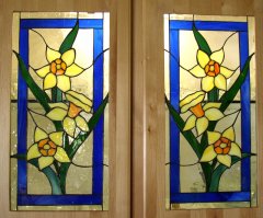 Daffodil cabinet doors