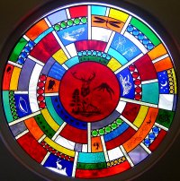 Medicine Wheel window